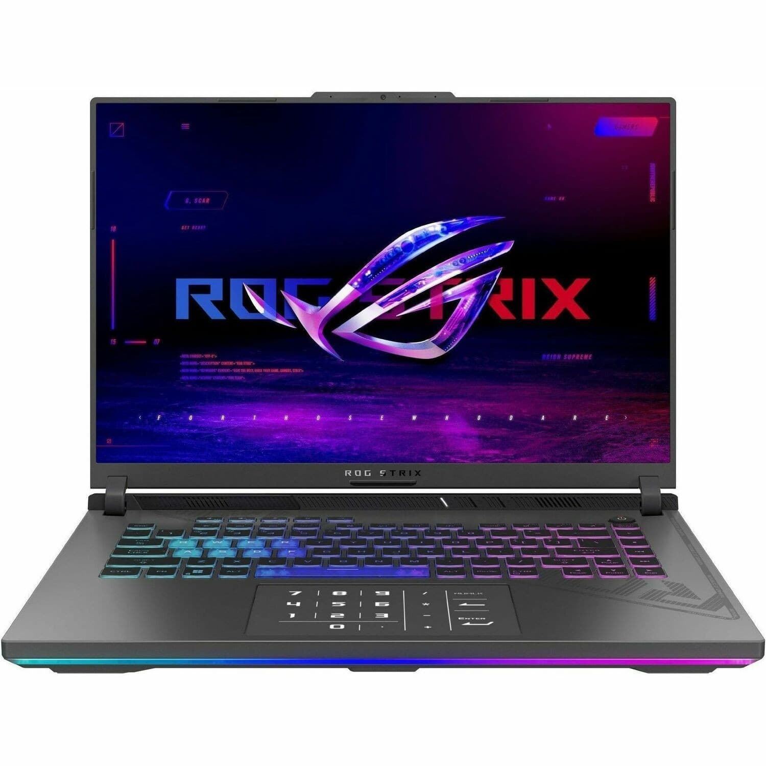 Asus ROG Strix G16 G614 G614PM-RV065W 16" Gaming Notebook - Full HD Plus - 165 Hz - AMD Ryzen 9 8940HX - 16 GB - 1 TB SSD - Eclipse Gray